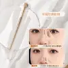 Pincel Sombra para Nariz em Forma de Foice, Meio Leque Angulado para Esfumar Iluminador, Pincel Pequeno Lateral para Sombra Contorno, Pincel de Maquiagem para Iniciantes Cangzhou