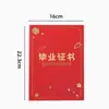 Certificado de Graduación de Preescolar tamaño A4 con Estampado Dorado, Álbum Souvenir de Dibujos Animados, Portada de Graduación, Páginas Interiores para Imprimir