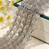 Jingde joyería cuentas sueltas de cristal de fresa negra accesorios para joyería diy cuentas redondas semiacabadas de cristal fabricantes mayoristas suministro directo