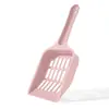 Pala para arena de gato de plástico, artículos para mascotas, pala para arena de gato de bentonita hueca, yuca, tofu