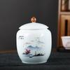 Latas de Té Latas de Cerámica Selladas Cajas de Embalaje de Té Cajas de Regalo Vacías Latas de Té Universales para Té Negro Té Verde Tieguanyin Fabricación