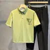 Camiseta Polo de Color Sólido Estilo Japonés de Verano con Bolsillo Camiseta de Manga Corta para Hombre Moderna Ajustada Cuello Camisero Pulóver