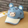 Gorra para Niños Estilo Primavera y Otoño Muñeco de Osito Súper Lindo Gorra de Béisbol para Niños Transpirable Visera Protectora Solar
