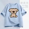 Camiseta blanca de manga corta para mujer, nueva ropa de mujer de corte holgado, top chic de moda de verano, camiseta de cuello redondo de nicho para mujer