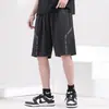 Novos Shorts Masculinos de Seda Gelada, Shorts Casuais de Malha de Secagem Rápida para o Verão, Simples Versátil Tamanho Grande Shorts Esportivos para Fitness