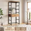 Armario de estilo abierto para dormitorio, armario metálico tipo vestidor para uso doméstico, perchero para colgar ropa, perchero de dormitorio