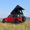Tienda de Techo de Aleación de Aluminio Triangular de Cuatro Lados para Exteriores Tour de Viaje en Coche Totalmente Automática Tienda de Coche a Prueba de Lluvia Todoterreno