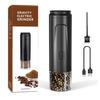 Molinillo Eléctrico Transfronterizo Recargable por USB Molinillo Eléctrico de Pimienta Paquete de Dos Pimienta Negra Sal Marina