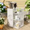 Estante de almacenamiento para herramientas de jardín de interior, estante de almacenamiento de hierro multicapa para exteriores, cesta organizadora y de almacenamiento para artículos varios de jardín en el balcón