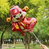 Clips Grandes de Globo de Dibujos Animados para Año Nuevo para Regalos Infantiles, Globos de Puesto, Promociones de Eventos en Centros Comerciales y Decoraciones de Exhibición