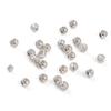 10 cuentas redondas de oro de 14 quilates, cuentas sueltas, collar, colgante, accesorios, pulsera DIY hecha a mano, material AliExpress