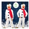 Roupas infantis de Natal Roupas de boneco de neve Roupas de desempenho para meninos Roupas de moda congeladas Roupas de desempenho para bonecas de neve para meninas
