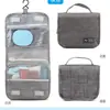 Bolsa de tocador impermeable ligera y portátil nueva con gancho, bolsa de almacenamiento de viaje estilo coreano, bolsa catiónica para tocador y maquillaje