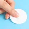 Almofadas Redondas Transparentes de 4cm de Diâmetro, Almofadas de Algodão Úmidas Suaves e Amigáveis à Pele, Almofadas de Algodão Descartáveis, Almofadas de Algodão para Remover Maquiagem, Almofadas de Algodão para Maquiagem