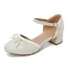 Nuevos Zapatos de Hada Estilo Étnico Estampado Baotou 2025 30-43 Estilo Chino Cheongsam Dinastía Han Sandalias Huecas Zapatos de Exportación
