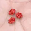 Suministro Directo de Fábrica Bajo Contenido Cinabrio Mineral Crudo Arena Roja Nudo Chino Colgante Colgante Pulsera Accesorios Accesorios Al por Mayor
