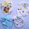 Guantes de Hielo de Seda Físicos Antirrayaduras para Bebé con Cordón y Encaje Guantes Ajustables de Alta Elasticidad para Bebé Guantes para Recién Nacidos Verano