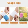 Muñequeras Deportivas, Equipo de Protección para Baloncesto y Bádminton, Absorbentes de Sudor, Fitness, Transpirables, Protectores de Muñeca Tejidos, Protectores para Esguinces de Articulaciones