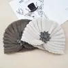 Gorros de Punto con Incrustaciones de Diamantes Europeos y Americanos Transfronterizos, Gorros Baotou Indios, Gorros Cálidos de Lana para Otoño e Invierno, Gorros de Punto con Protección para los Oídos