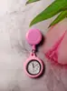 Relógio de Enfermeira Relógio de Estudante Luminoso Retrátil Silicone Mostrador Colorido Relógio de Peito Relógio Atacado Relógio de Pulso Quartzo Mostrador Grande