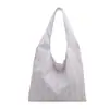 2026 Verão Casual Tecido Listrado Doce Laço Bolsa de Ombro Único Versátil para o Trabalho Moda Bolsas Femininas de Ombro Cruzado Comércio Exterior