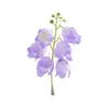 Enfeites de Simulação Feitos à Mão Flores de Seda Cabeças de Flor Lírio-do-vale Flores Artificiais Decoração de Casa Sala de Estar Entrada Mesa de Jantar Adereços para Fotografia