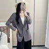 Chaqueta de Traje Plegada Estilo Escama de Pescado Miyake para Mujer Otoño 2024 Nuevo Traje Cardigan de Manga Larga Elegante Top Versátil