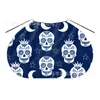 Capas Halloween Negras Unisex para Niños Hechas a Medida de Fábrica con Estampado de Calavera y Cordón, Ropa Estilo Europeo y Americano