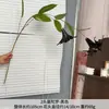 Datura de Duas Cabeças Couro PU de Alta Qualidade Flor de Simulação Decoração de Salão de Casamento Pendurado na Parede Flores Penduradas Decoração de Ponto Turístico Flor Artificial Falsa