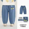 Calça Jeans Infantil Kaka Panda Roupa de Outono para Meninos Calça Casual para Meninas Calça Longa de Bebê para Primavera e Outono Tendência