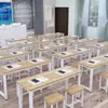 Venda Direta do Fabricante Mesas de Treinamento Mesa Longa Carteiras e Cadeiras Individuais/Duplas para Alunos do Ensino Fundamental e Médio Aulas de Reforço e Salas de Treinamento Mesas