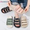 Zapatillas Luo Fu Birkken para Mujer Verano Moda Exterior Sandalias Antideslizantes con Soporte para el Arco Zapatos de Playa para Exteriores para Hombre