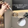 Espátula de Acero Inoxidable 316 Espátula de Palisandro para Hongos Espátula para Freír Espátula de Cocina Casera Espátula de Hierro Anticuada Cuchara para Freír Set