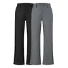 Terno feminino cinza calça flare 2026 primavera-verão novo cintura alta modelador perna reta casual boca de sino para mulheres baixinhas