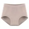 Roupa Íntima Feminina Sem Costura com Alta Elasticidade, Controle de Barriga, Proteção da Cintura, Confortável, Respirável, Adapta-se ao Bumbum Sem Apertar, Calcinha Triângulo