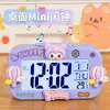 Mini Reloj Despertador Electrónico Luminoso con Temporizador para Estudiantes, Reloj Portátil de Mesita de Noche, Reloj Electrónico Inteligente de Escritorio