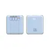 Carregador Portátil 3C Carregamento Rápido Grande Capacidade 20000 mAh Compacto Portátil Ultrafino Mini Fonte de Alimentação com Fio Logotipo Personalizado