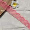 Renda de 4cm Não Elástica em Forma de Leque Renda de Acabamento Cortina Mosquiteiro Borda Decorativa Renda Fita de Renda para Caixa de Presente Artesanal DIY