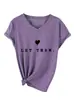 Amazon Ebay Sitio Independiente Moda Casual Mujer Deja Que Hueco Corazón Pequeño Cuello en V Manga Corta Camiseta Capa Base