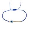 Pulsera de Cuentas de Semilla Colorida Estilo Étnico Vintage Joyería de Cuenta de Ojo Tejida a Mano Pequeña al por Mayor Joyería Popular Transfronteriza