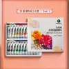 Set de Acuarelas Mali Jelly, 42 Colores, Lavable, para Estudiantes de Arte y Exámenes de Arte, Adecuado para Entrenamiento en Estudio de Arte Transfronterizo y Sets de Pintura