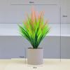 Nuevos bonsáis, flores decorativas para el hogar, sala de estar, flores falsas, flores de plástico en maceta, hermoso traje, flores decorativas pequeñas en maceta