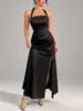 Elegante vestido de noche para reunión anual, ajustado, favorecedor, vestido formal para mujer, vestido para banquete de fiesta, vestido de mujer, vestido de estilo europeo y americano