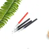 Carga para Caneta Gel com Tubo de Agulha Cheio 0,5mm Grande Capacidade Caneta Gel de Pressão Carga de Reposição Caneta Gel