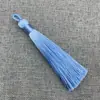 Yixiangfei 8cm Cuerda de Poliéster Anillo de Tracción Borla Pendientes de Poliéster Borla Nudo Chino Enderezado a Alta Temperatura Borla Colgante Venta al por Mayor