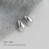 Pendientes minimalistas de gota de agua, modernos y adecuados para ir al trabajo, pendientes geométricos lisos con un toque de alta gama, pendientes transfronterizos elegantes para mujer