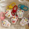 Llavero de León de Año Nuevo Gato KT Colgante de Dibujos Animados Lindo Colgante para Bolsa Accesorios para Mochila Regalo de Año Nuevo Novia