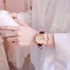 Reloj ins rojo vino estilo antiguo chino pequeño fresco simple moda oro retro chic arte estudiante