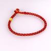 Estilo Étnico Cultural e Criativo pulseira de corda trançada criativa pulseira de corda colorida de carpa lucky red rope pulseira de corda com contas atacado