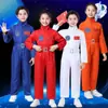 Traje Espacial Personalizable para Niños y Niñas Disfraz Deportivo Profesional de Juego de Rol Disfraz de Astronauta Infantil